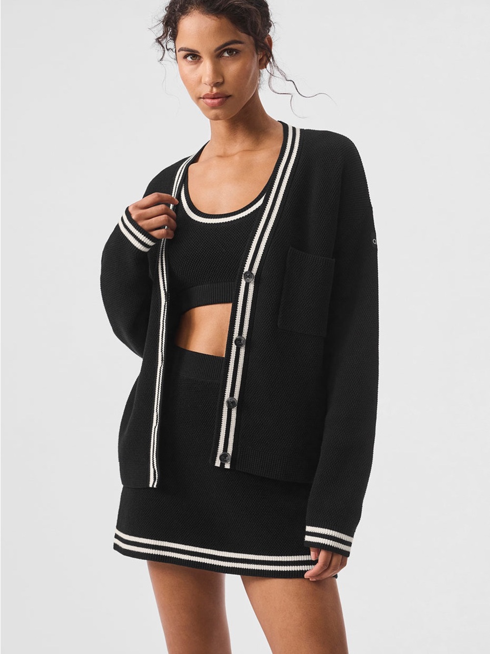 Alo Tennis club sweater Knit cardigan